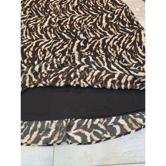 Sofia Vergara animal print maxi/midi dress size S - Picture 7 of 13